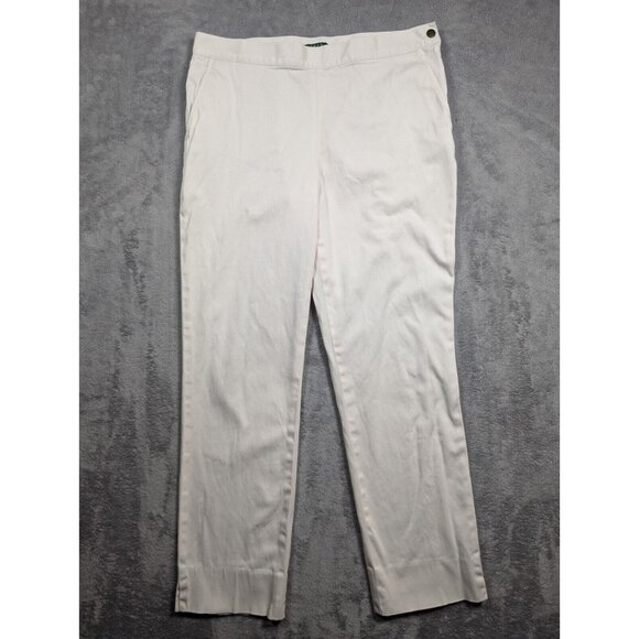 Lauren Ralph Lauren Pants - Lauren Ralph Lauren Pants Womens Size 12 Pink Minimalist Trousers Career Mature
